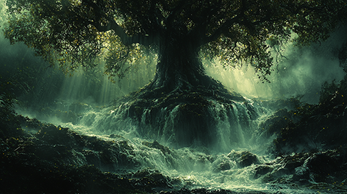 The Wells and Power of Yggdrasil